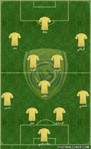 Al-Nassr (KSA) Formation 2011