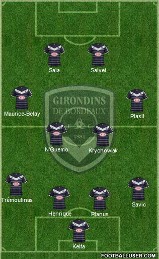 FC Girondins de Bordeaux Formation 2011