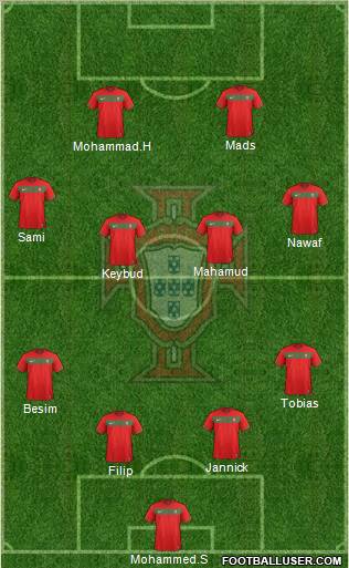 Portugal Formation 2011