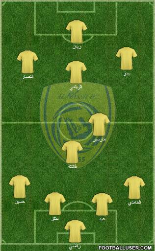 Al-Nassr (KSA) Formation 2011