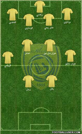 Al-Nassr (KSA) Formation 2011