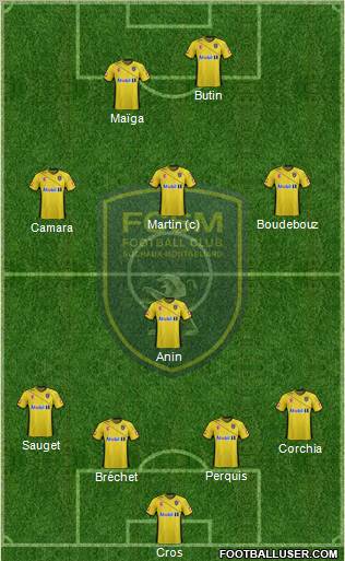 FC Sochaux-Montbéliard Formation 2011