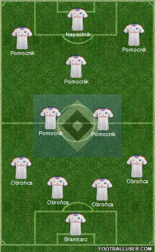 Hamburger SV Formation 2011