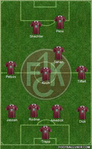 1.FC Kaiserslautern Formation 2011