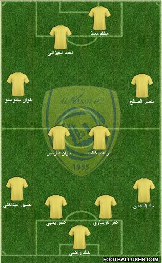 Al-Nassr (KSA) Formation 2011