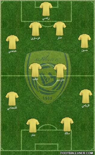 Al-Nassr (KSA) Formation 2011