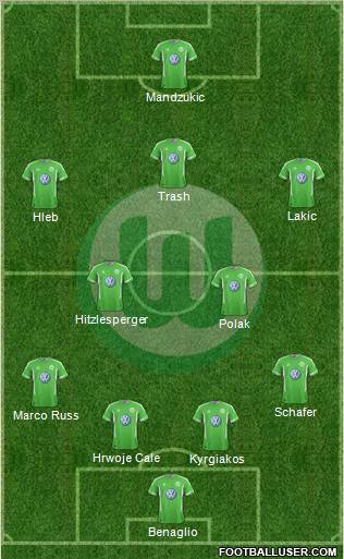 VfL Wolfsburg Formation 2011