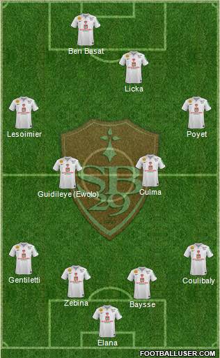 Stade Brestois 29 Formation 2011