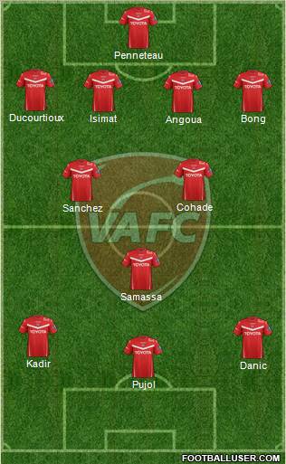 Valenciennes Football Club Formation 2011