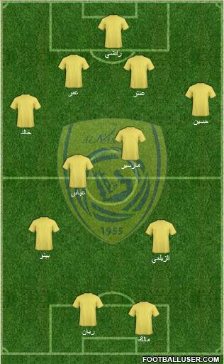 Al-Nassr (KSA) Formation 2011