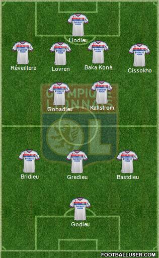 Olympique Lyonnais Formation 2011