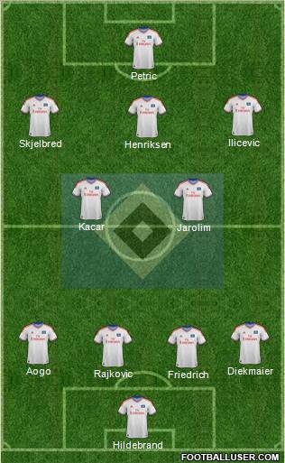 Hamburger SV Formation 2011