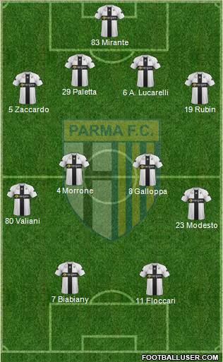 Parma Formation 2011