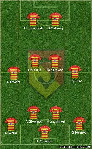 Jagiellonia Bialystok Formation 2011