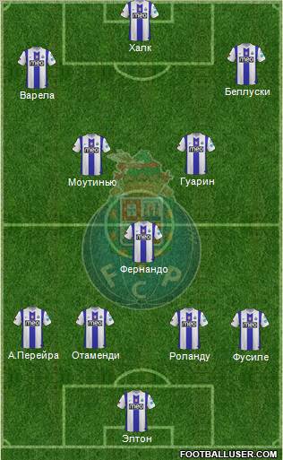 Futebol Clube do Porto - SAD Formation 2011