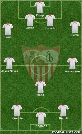 Sevilla F.C., S.A.D. Formation 2011