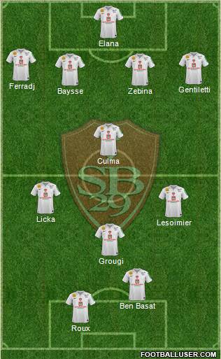 Stade Brestois 29 Formation 2011