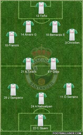 R. Racing Club S.A.D. Formation 2011