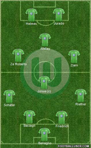 VfL Wolfsburg Formation 2011