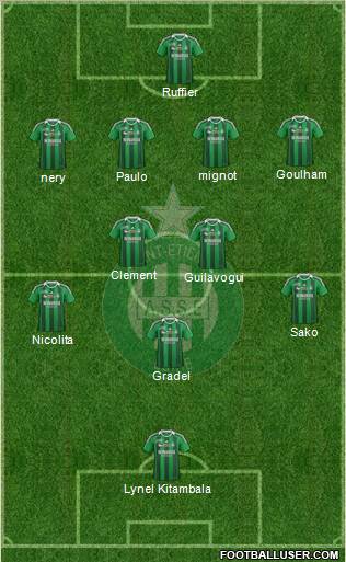 A.S. Saint-Etienne Formation 2011