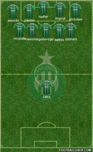 A.S. Saint-Etienne Formation 2011