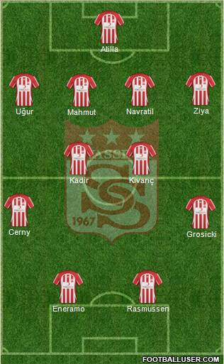 Sivasspor Formation 2011