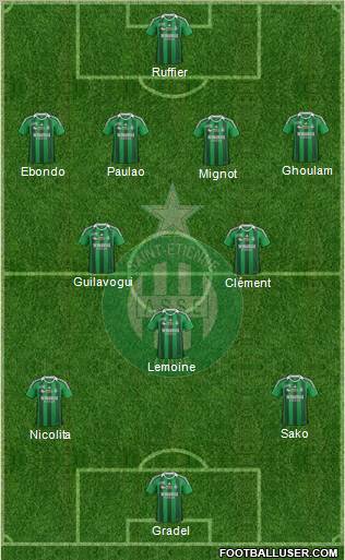 A.S. Saint-Etienne Formation 2011