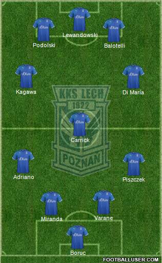 Lech Poznan Formation 2011