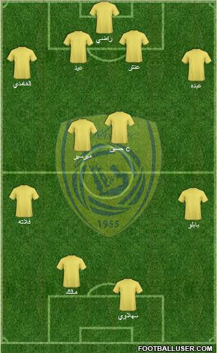 Al-Nassr (KSA) Formation 2011