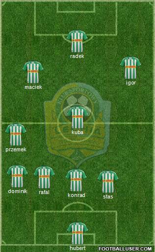 Lechia Gdansk Formation 2011