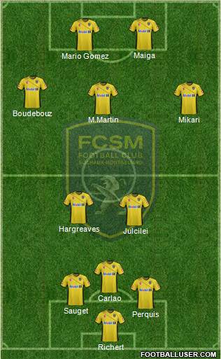 FC Sochaux-Montbéliard Formation 2011