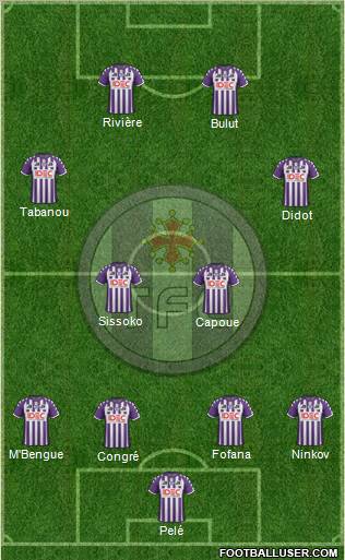 Toulouse Football Club Formation 2011