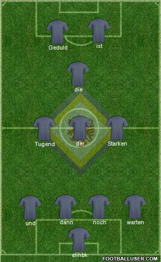 Braunschweiger TSV Eintracht Formation 2011