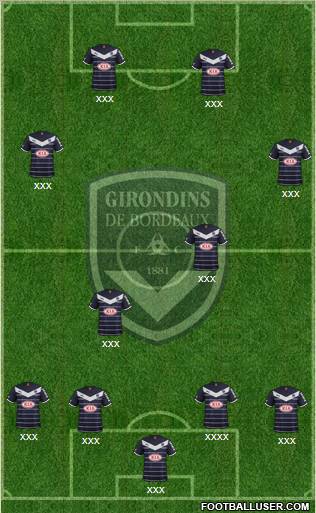 FC Girondins de Bordeaux Formation 2011