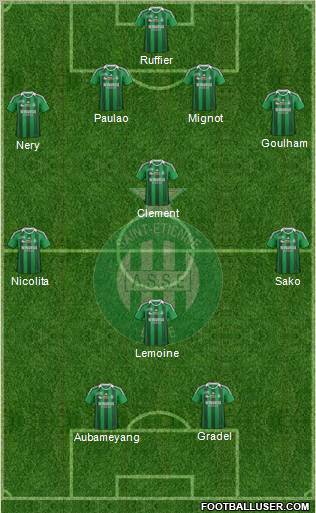 A.S. Saint-Etienne Formation 2011