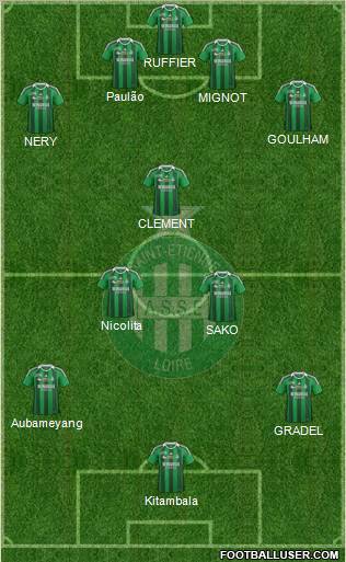 A.S. Saint-Etienne Formation 2011