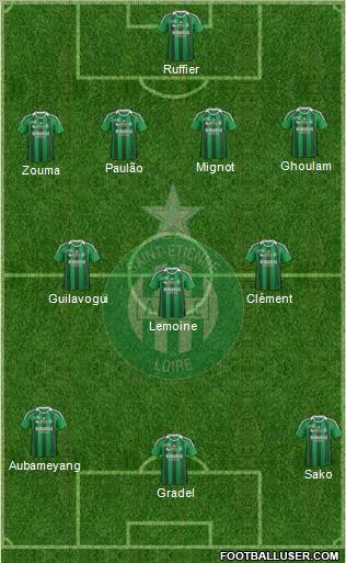 A.S. Saint-Etienne Formation 2011