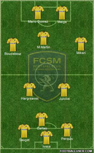 FC Sochaux-Montbéliard Formation 2011