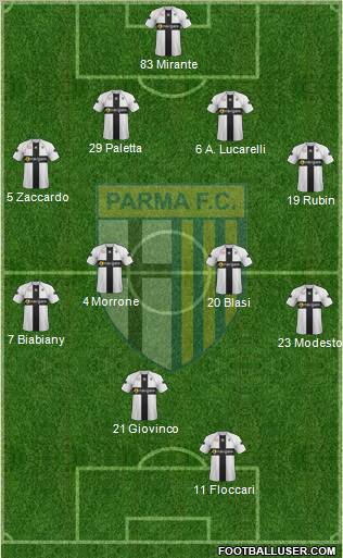 Parma Formation 2011