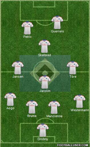 Hamburger SV Formation 2011