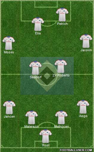 Hamburger SV Formation 2011