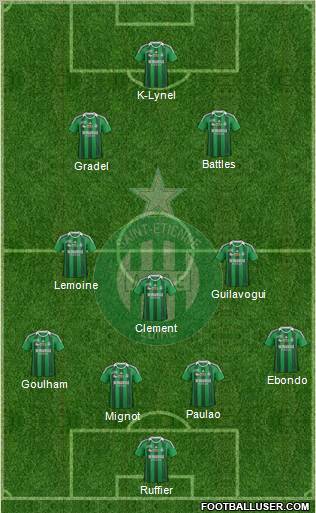 A.S. Saint-Etienne Formation 2011