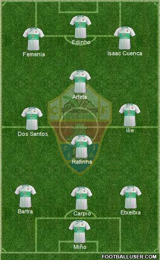 Elche C.F., S.A.D. Formation 2011