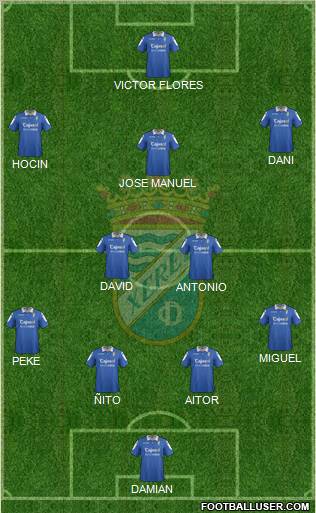 Xerez C.D., S.A.D. Formation 2011