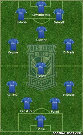 Lech Poznan Formation 2011