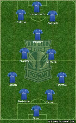 Lech Poznan Formation 2011