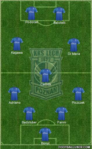 Lech Poznan Formation 2011