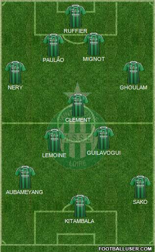 A.S. Saint-Etienne Formation 2011