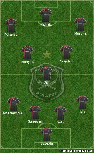 Orlando Pirates Formation 2011