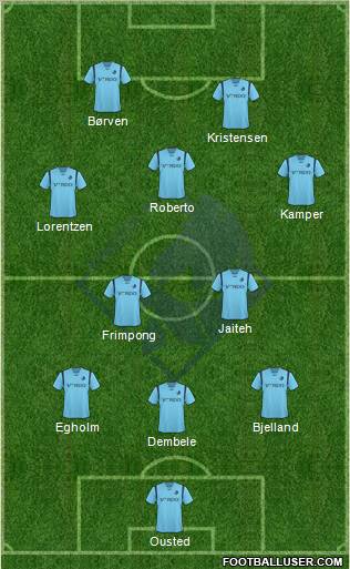 Randers Football Club Formation 2011